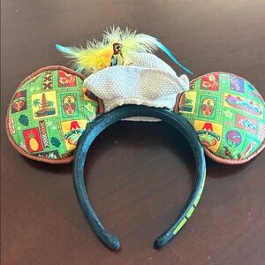 Walt DisneyWorld 50th Anniversary Tiki room Mouse Ears Headband